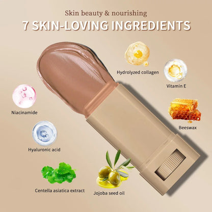 Glow Touch Stick — Baume Teint Sérum Boosté | Mady Beauty®