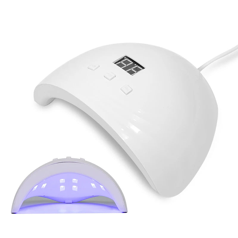 Lampe UV LED ROSALIND – 36W 18 LEDS – Séchage rapide pour vernis semi‑permanent